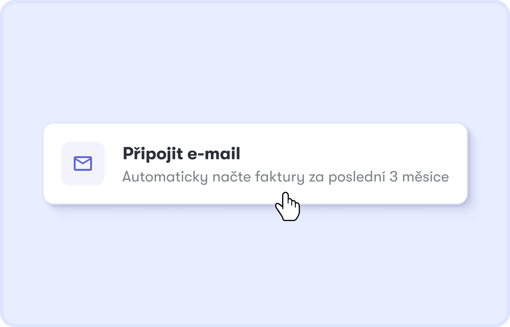 Napojení e-mailu — Dishboard automaticky stáhne faktury za poslední 3 měsíce